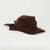 Brim Scarf in Brown - CLYDE