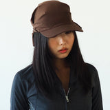 Brim Scarf in Brown - CLYDE
