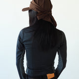 Brim Scarf in Brown - CLYDE