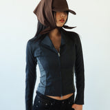 Brim Scarf in Brown - CLYDE