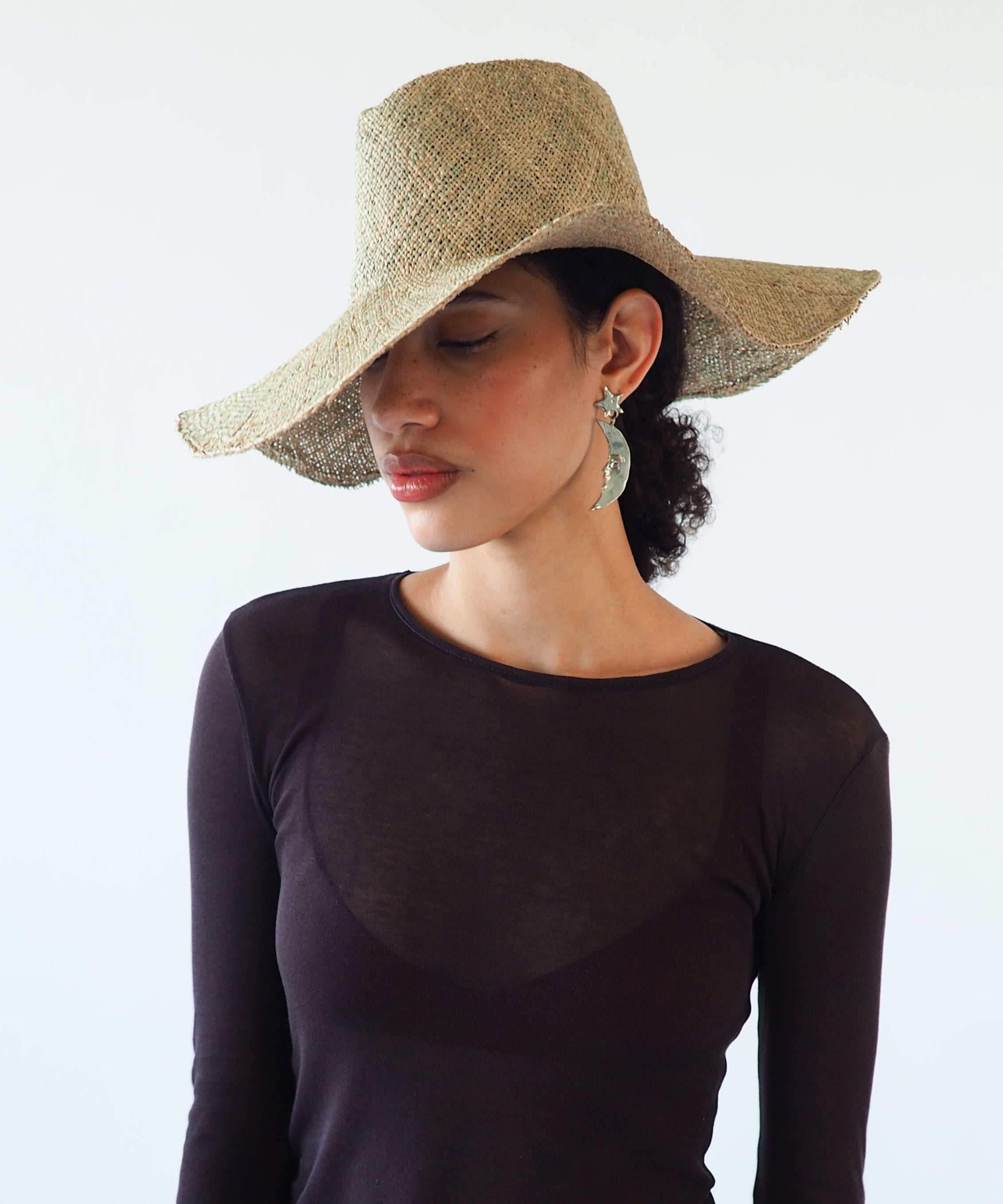 Caro Hat in Seagrass - CLYDE