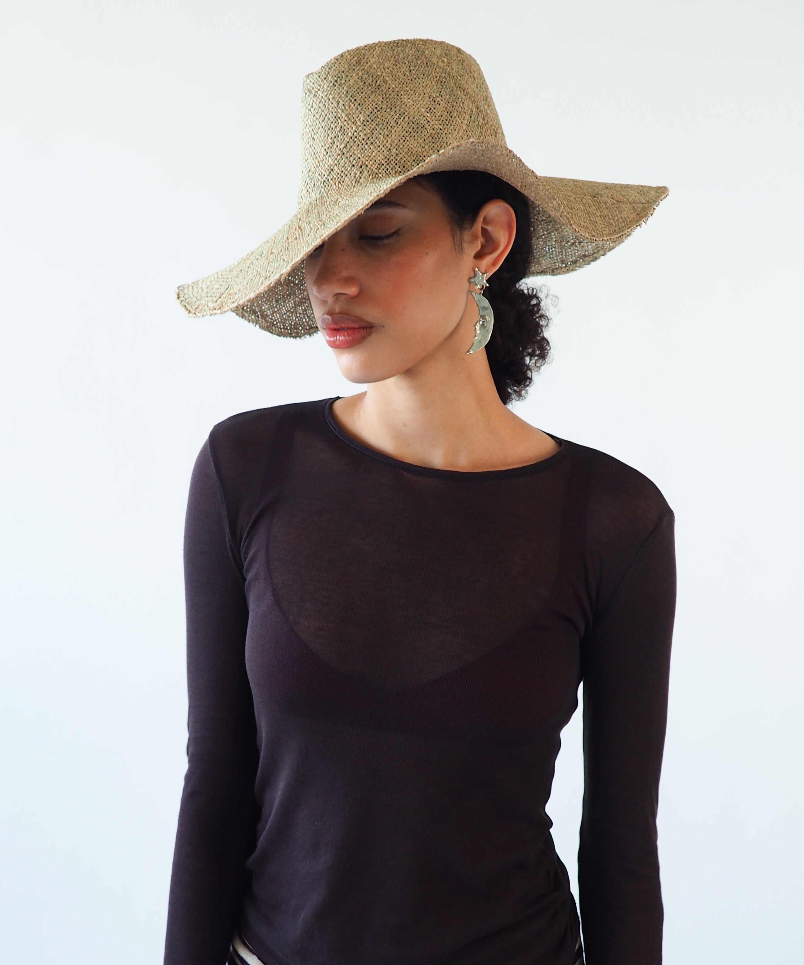 Caro Hat in Seagrass - CLYDE
