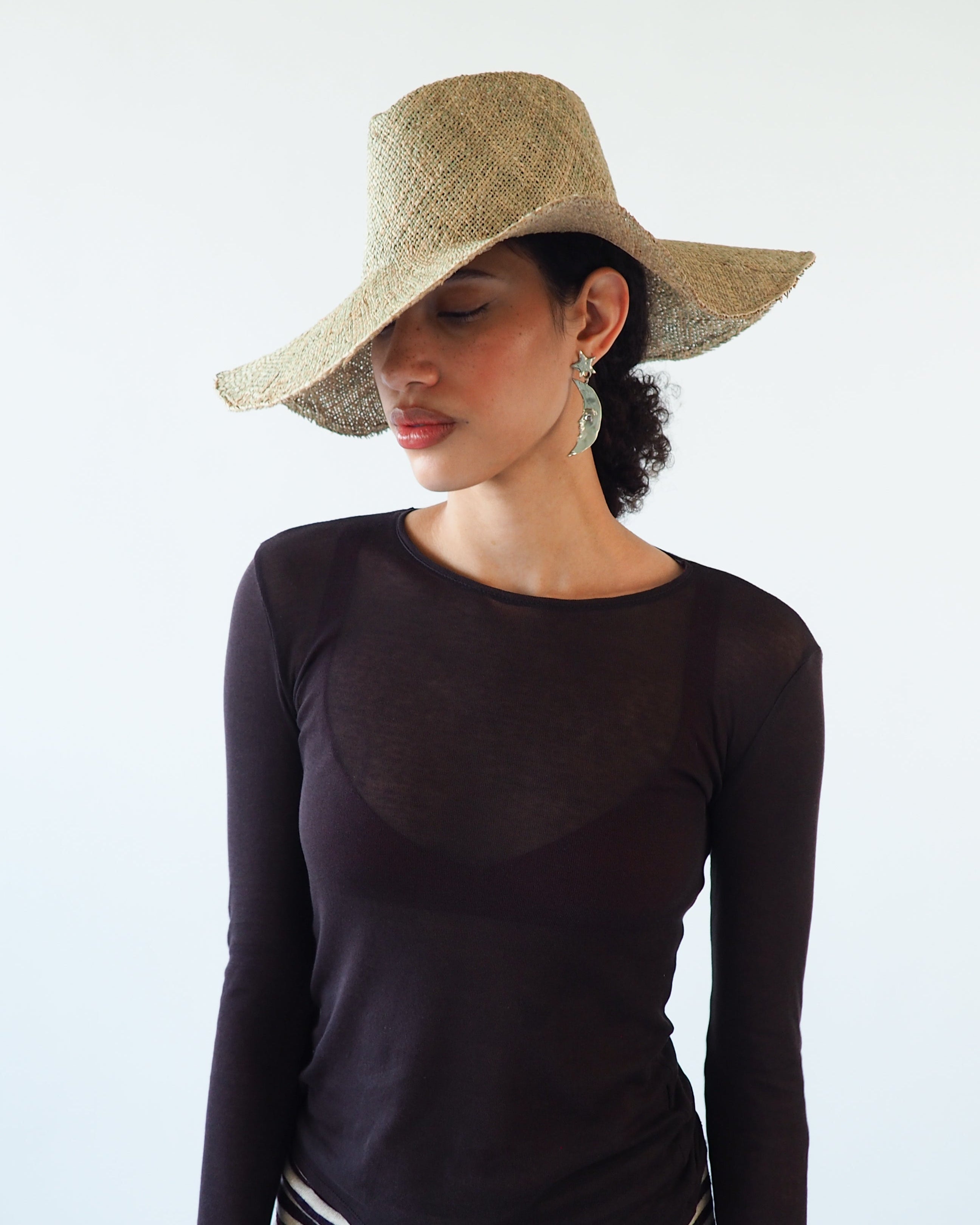 Caro Hat in Seagrass - CLYDE