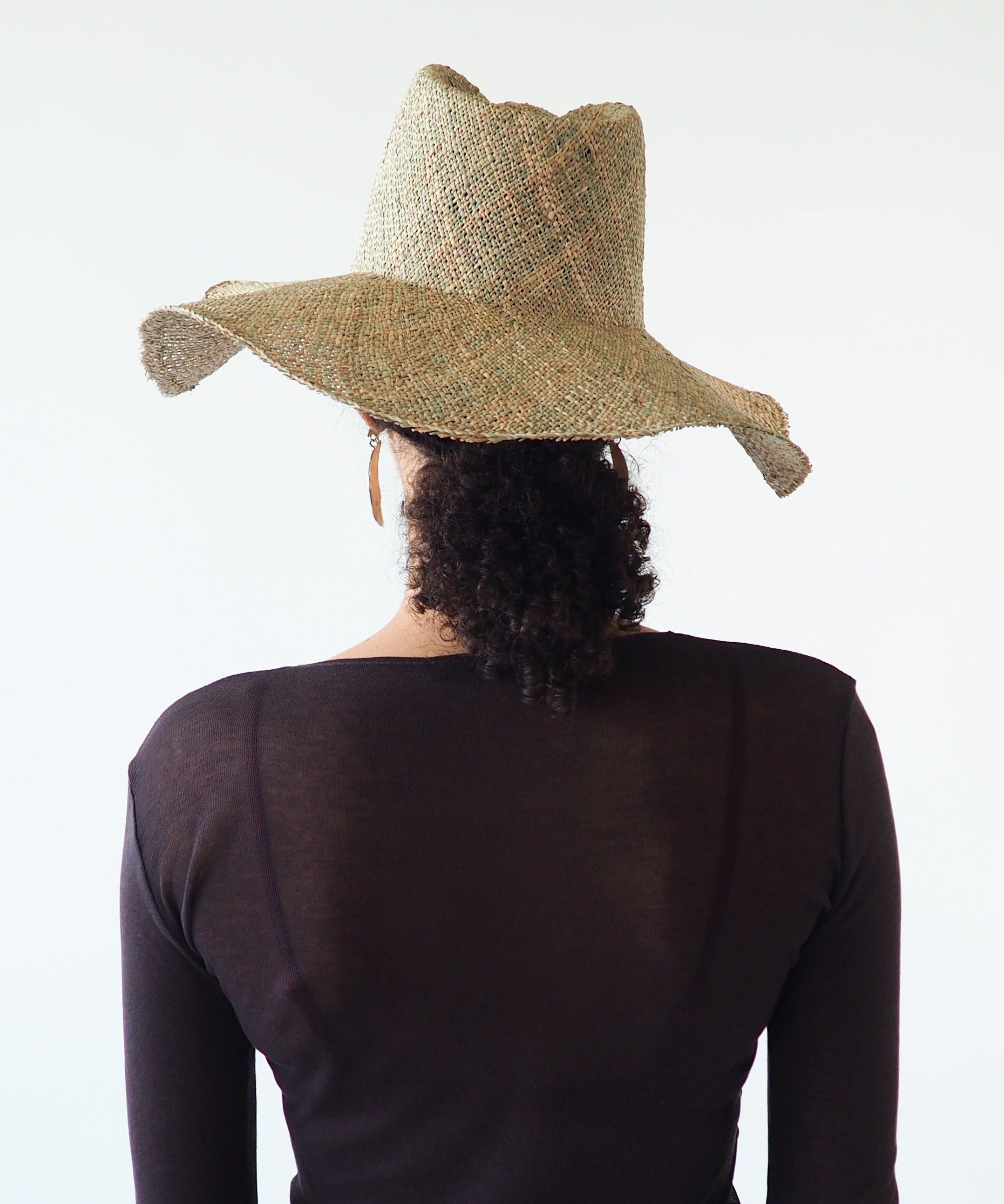Caro Hat in Seagrass - CLYDE