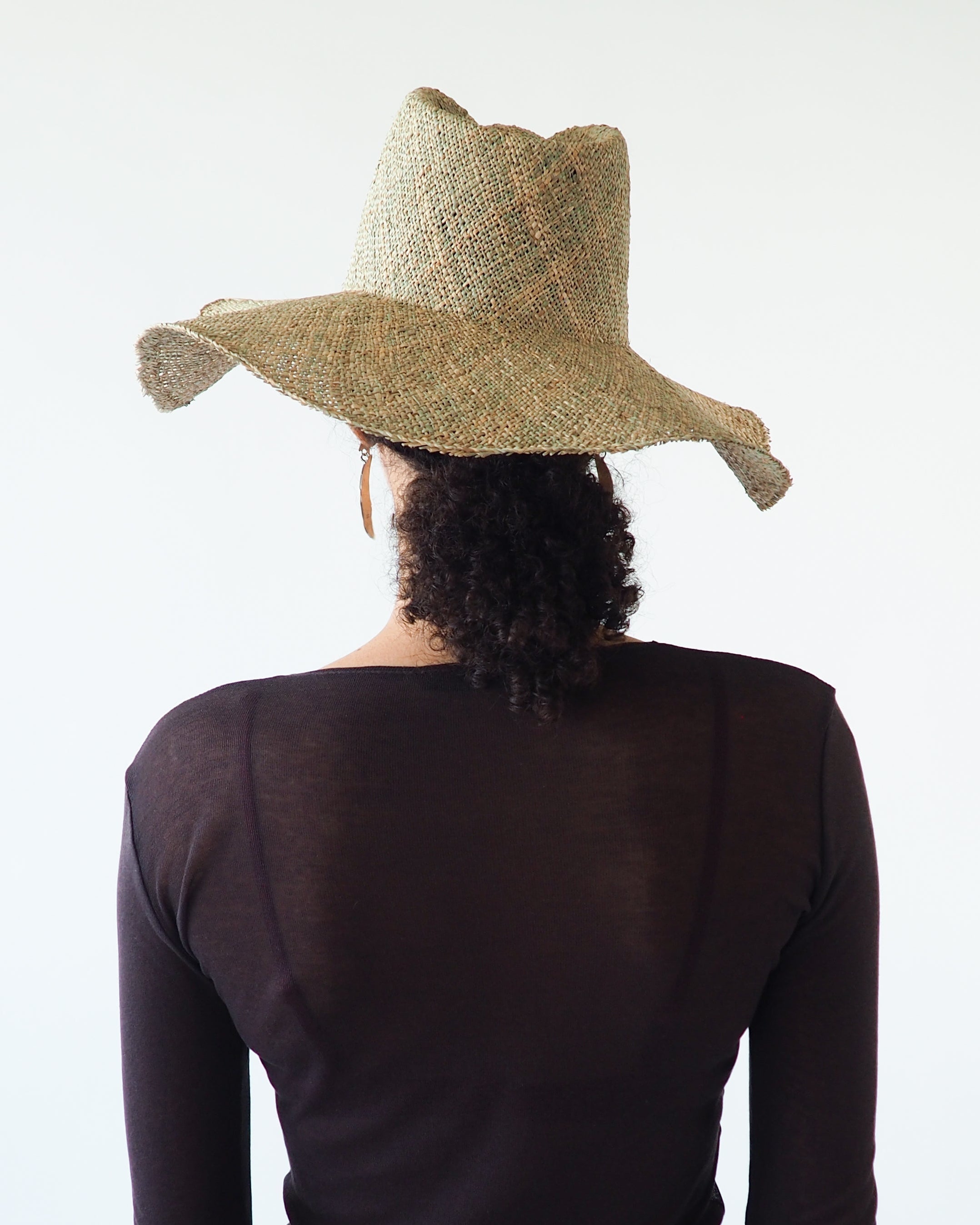 Caro Hat in Seagrass - CLYDE