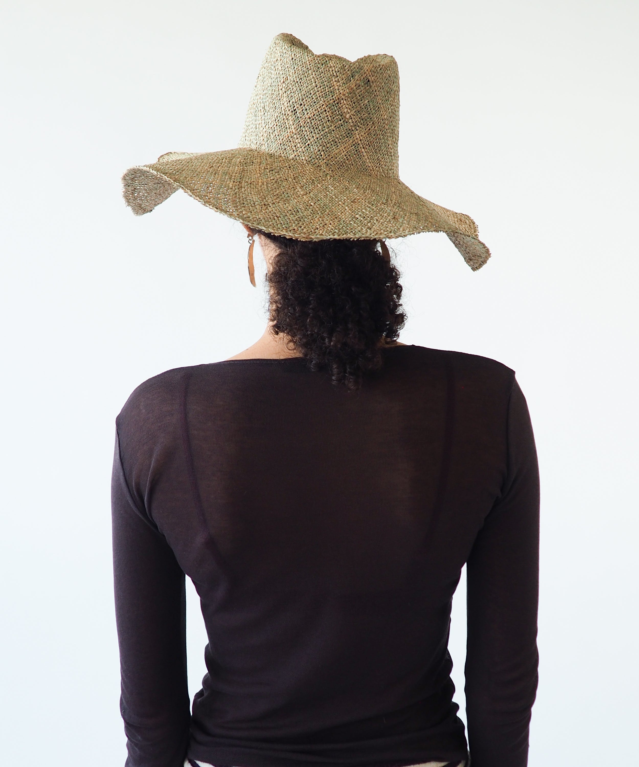Caro Hat in Seagrass - CLYDE