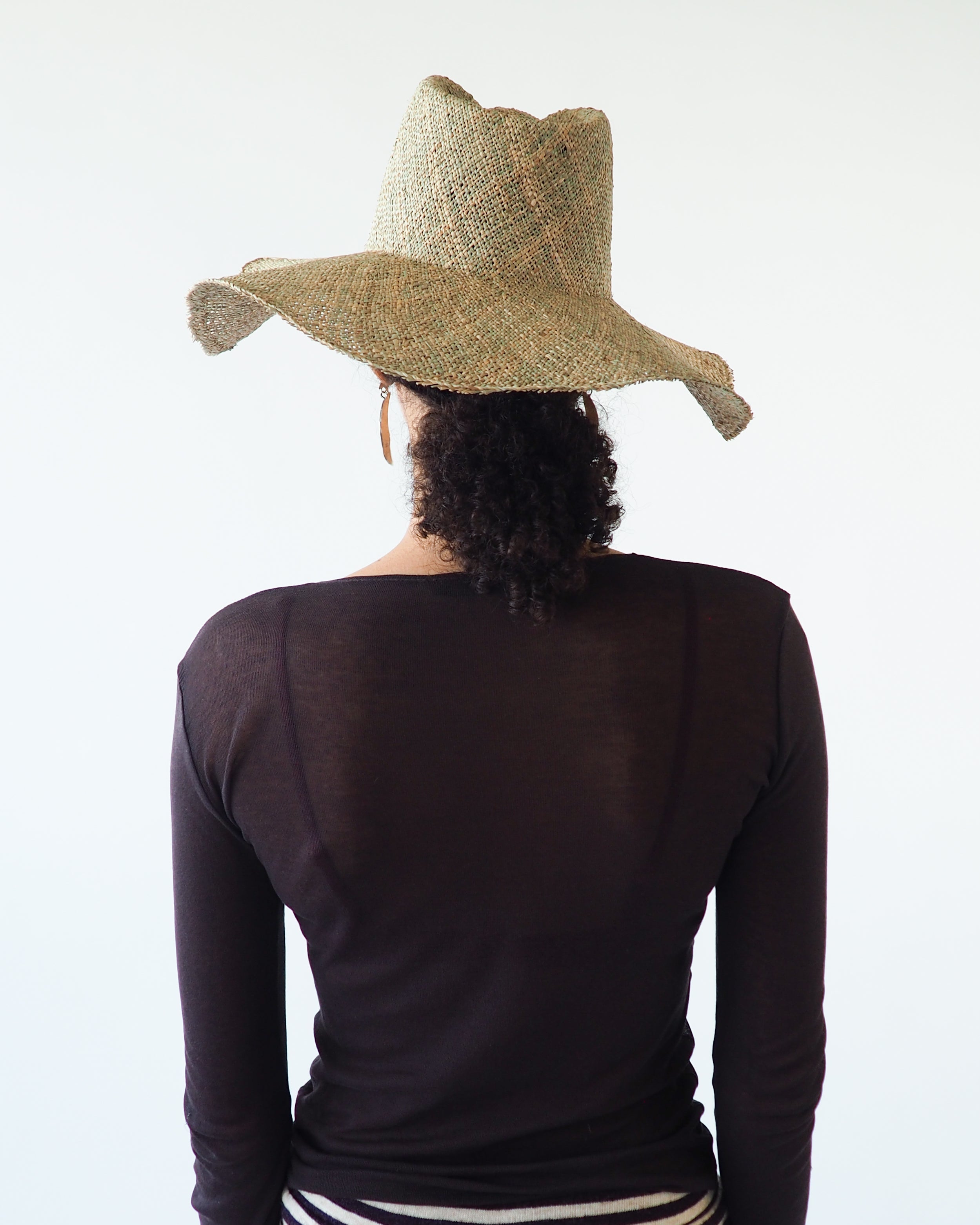 Caro Hat in Seagrass - CLYDE
