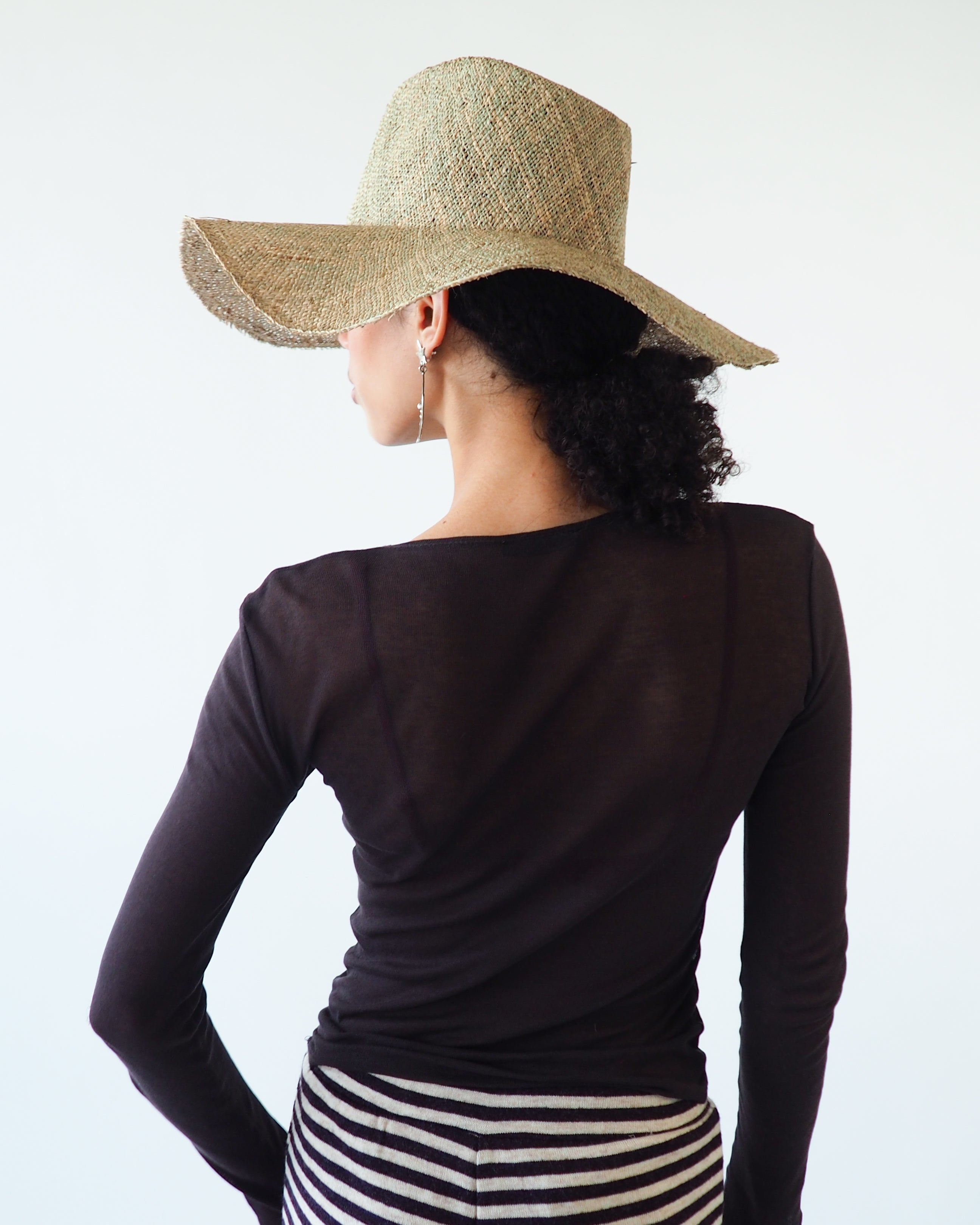 Caro Hat in Seagrass - CLYDE