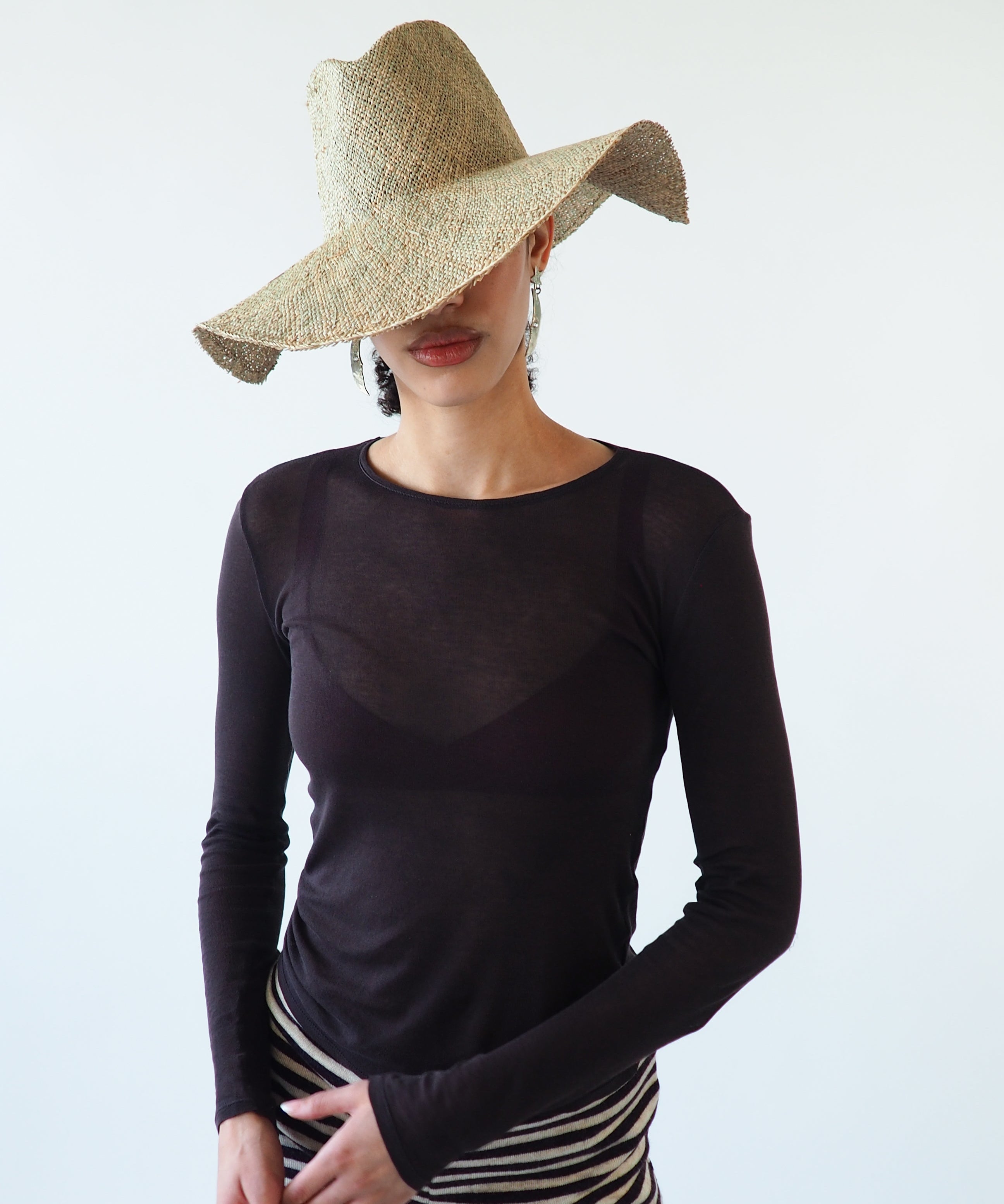 Caro Hat in Seagrass - CLYDE