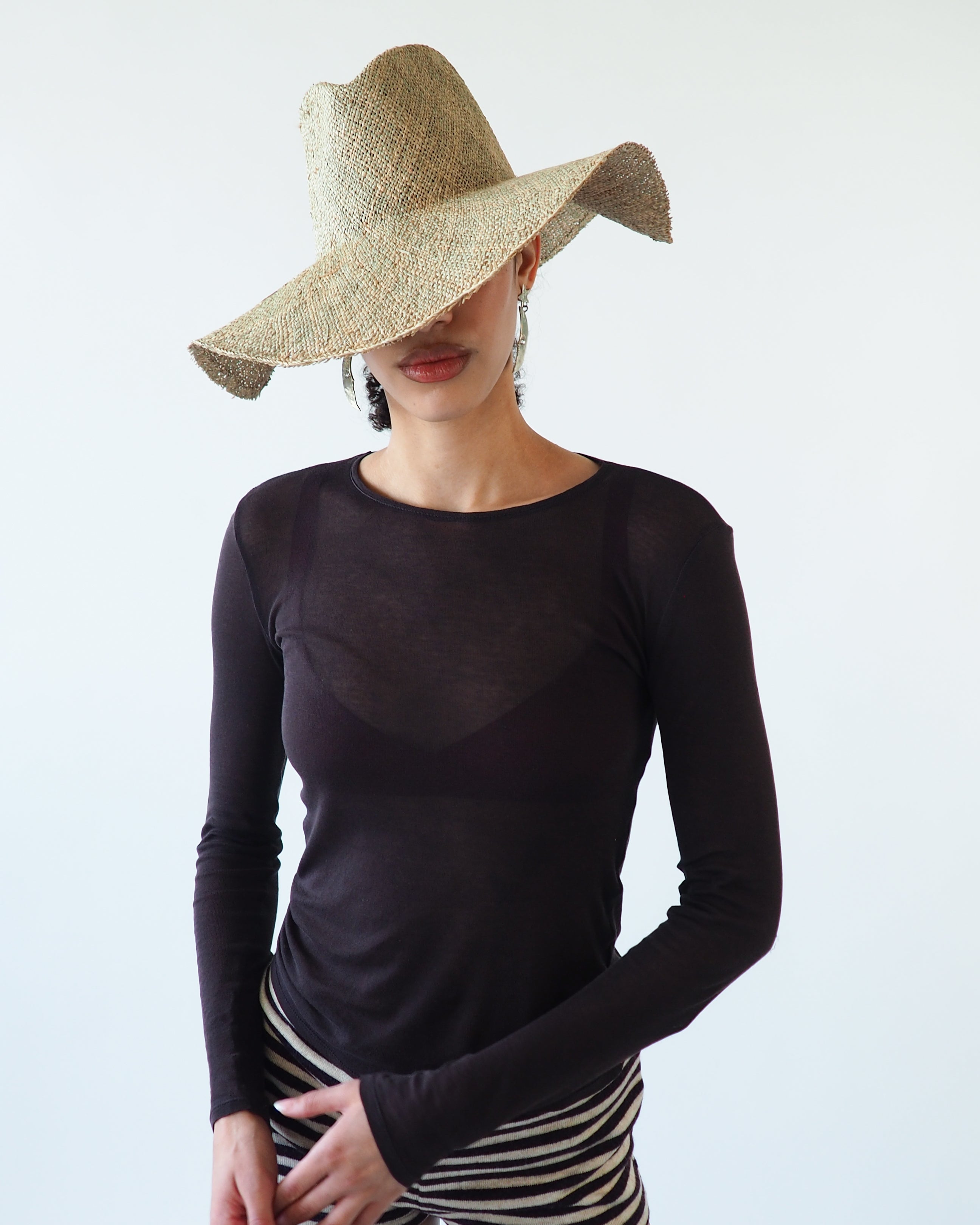 Caro Hat in Seagrass - CLYDE
