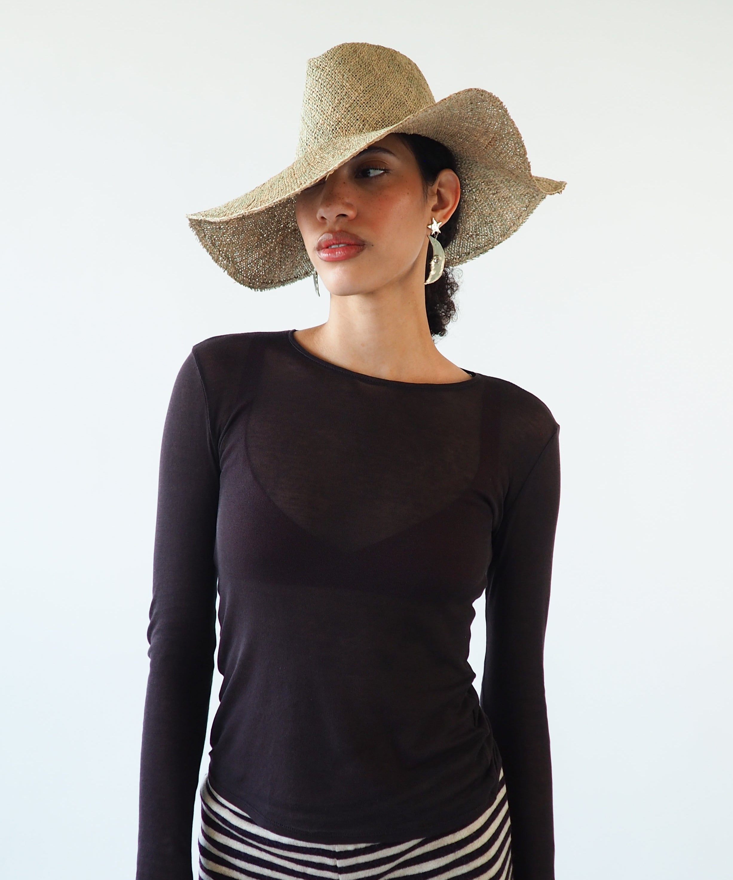 Caro Hat in Seagrass - CLYDE