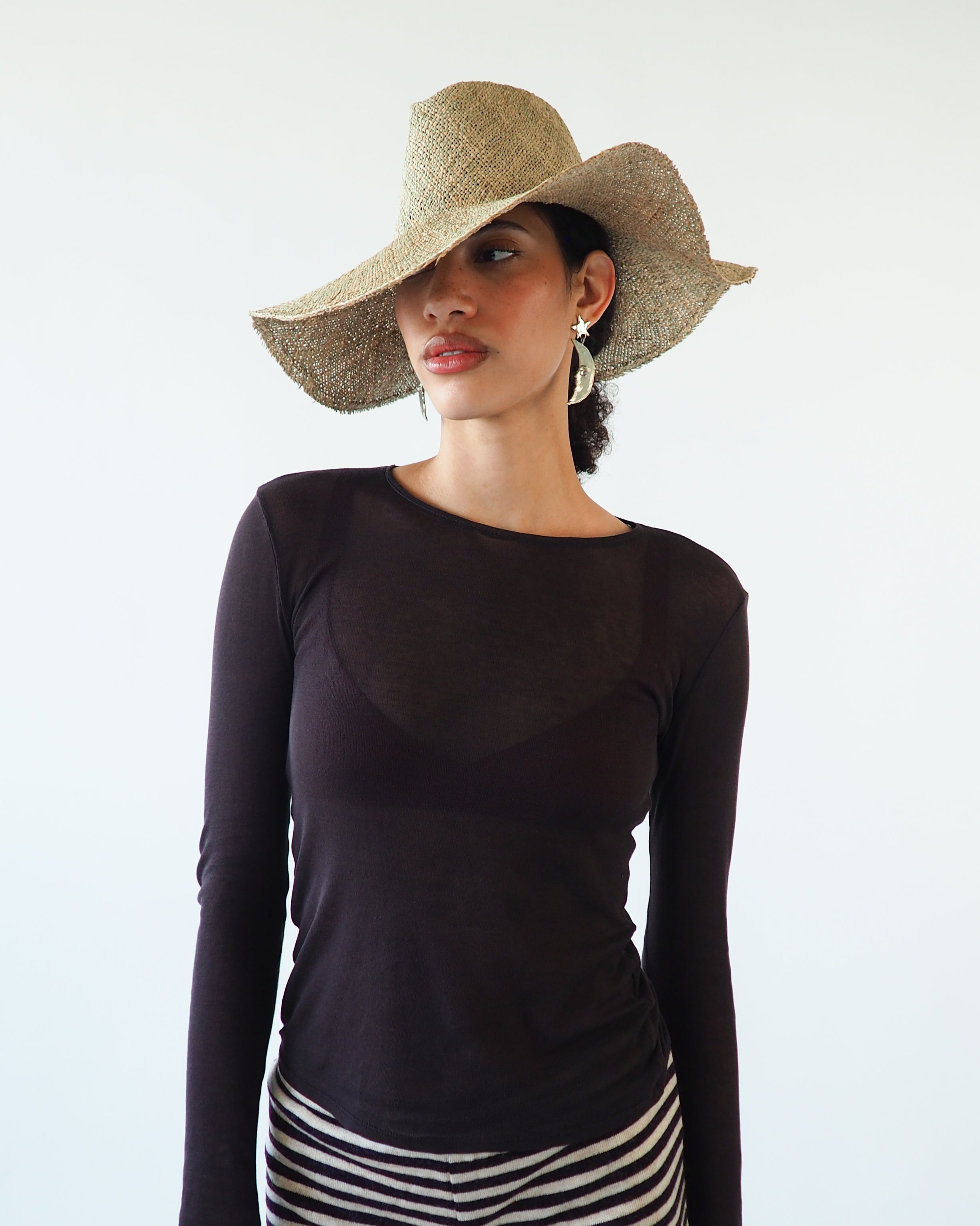 Caro Hat in Seagrass - CLYDE
