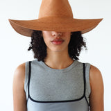 Caro Hat in Umber Brown - CLYDE