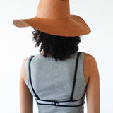 Caro Hat in Umber Brown - CLYDE
