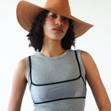 Caro Hat in Umber Brown - CLYDE