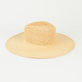 Caro Hat in Crochet Top Ochre