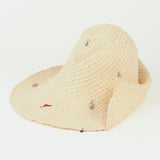 Charm Hat in Cream Toyo Straw - CLYDE