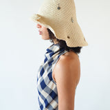 Charm Hat in Cream Toyo Straw - CLYDE