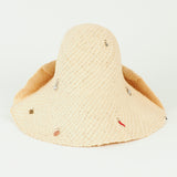 Charm Hat in Cream Toyo Straw - CLYDE