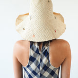 Charm Hat in Cream Toyo Straw - CLYDE