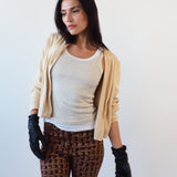 Classic Gloves in Black Nappa Lambskin - CLYDE