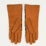 Classic Gloves in Leopard Spot Pony Effect Lambskin - CLYDE