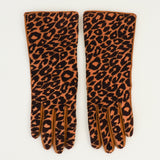 Classic Gloves in Leopard Spot Pony Effect Lambskin - CLYDE