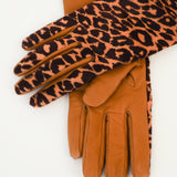 Classic Gloves in Leopard Spot Pony Effect Lambskin - CLYDE