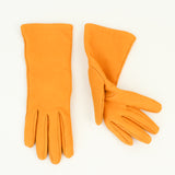 Classic Gloves in Naples Yellow Deerskin - CLYDE