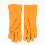 Classic Gloves in Naples Yellow Deerskin - CLYDE