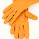 Classic Gloves in Naples Yellow Deerskin - CLYDE