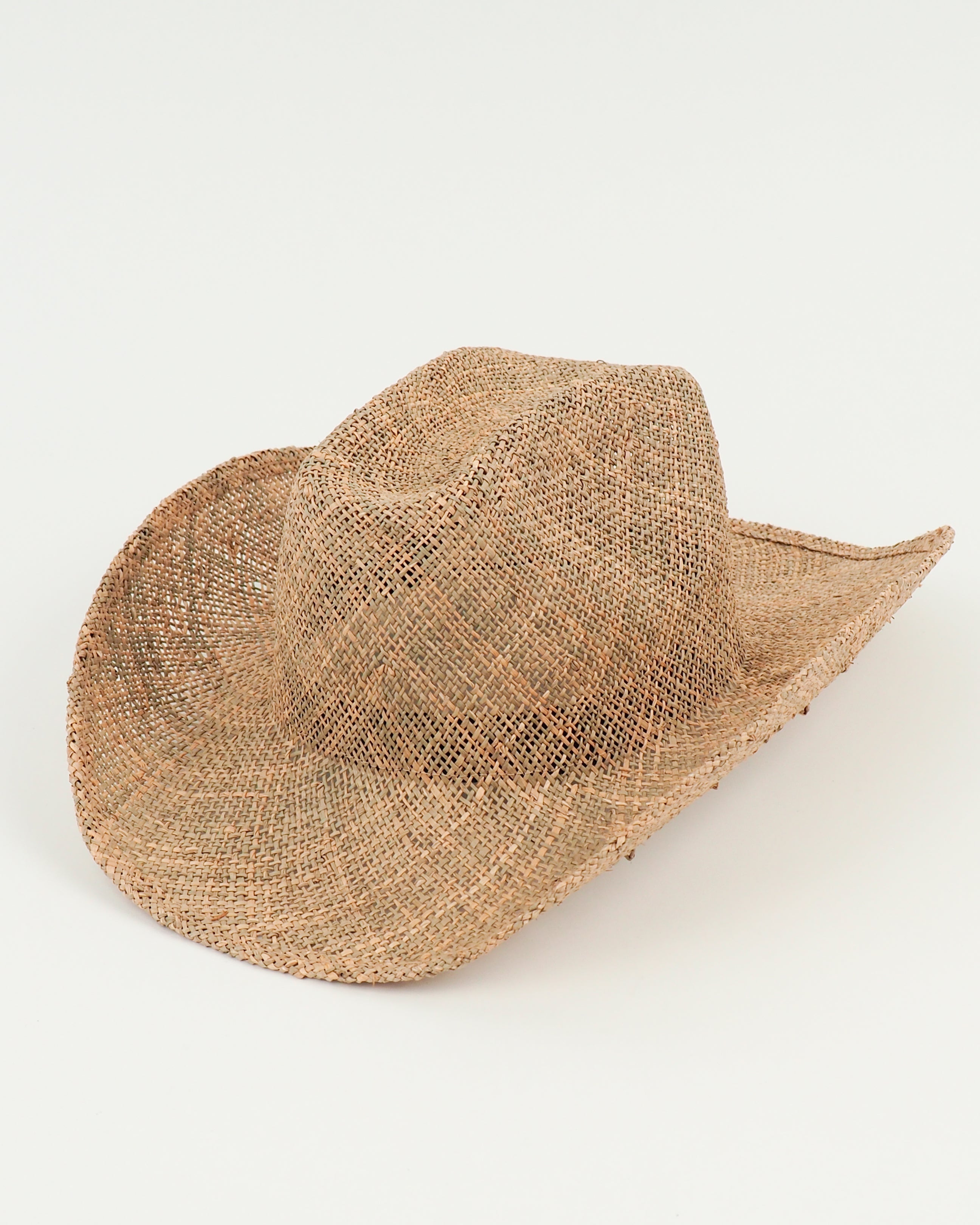 Cowboy Hat in Seagrass - CLYDE