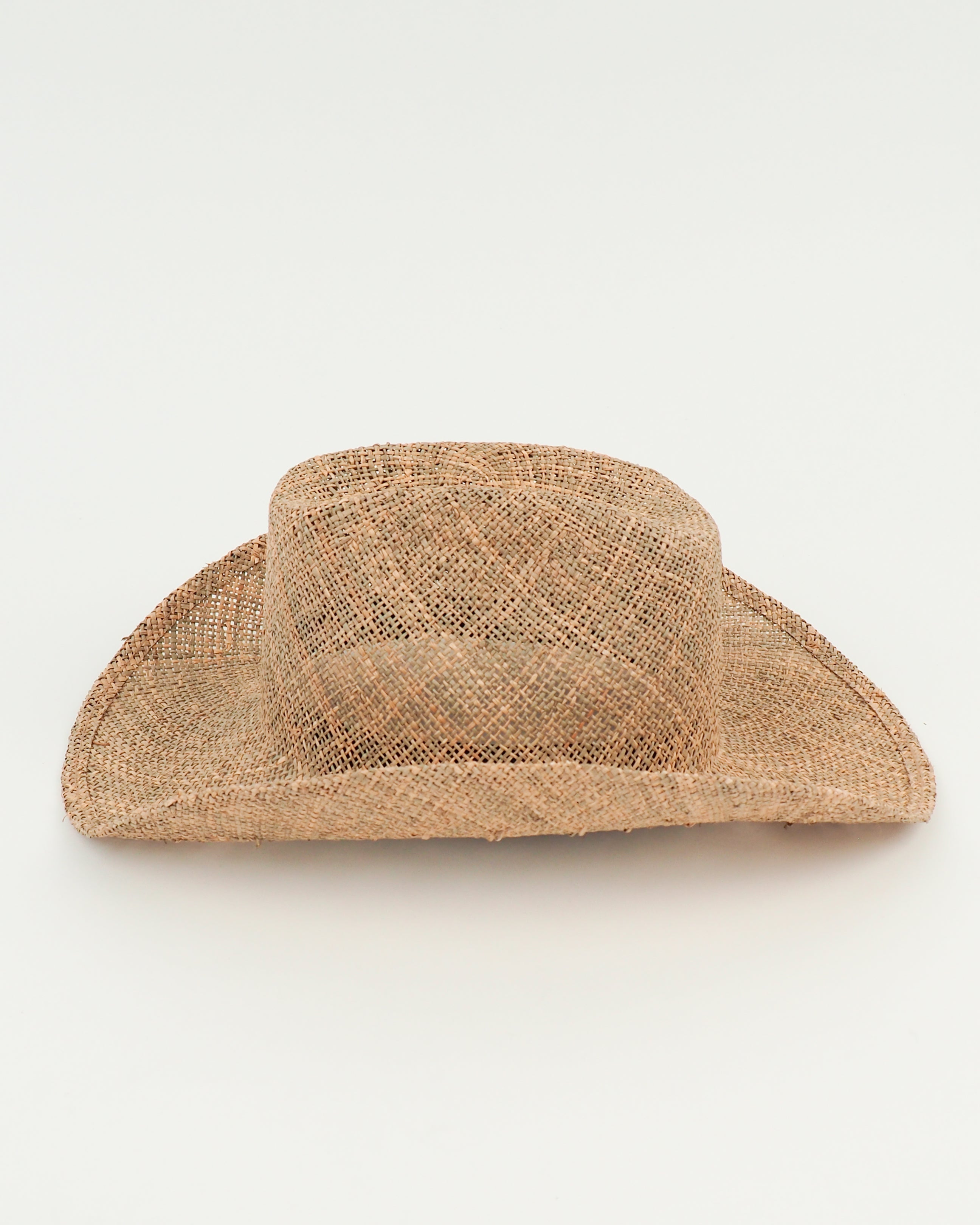 Cowboy Hat in Seagrass - CLYDE
