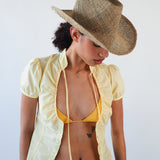 Cowboy Hat in Seagrass - CLYDE