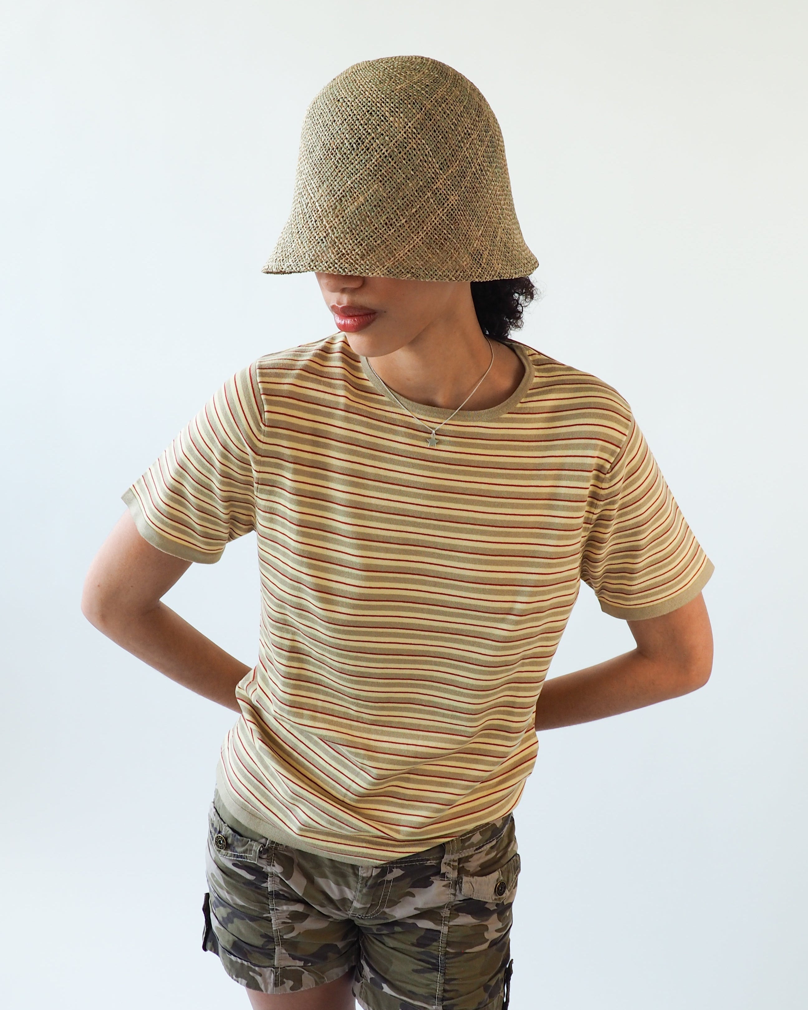 Crown Hat in Seagrass - CLYDE