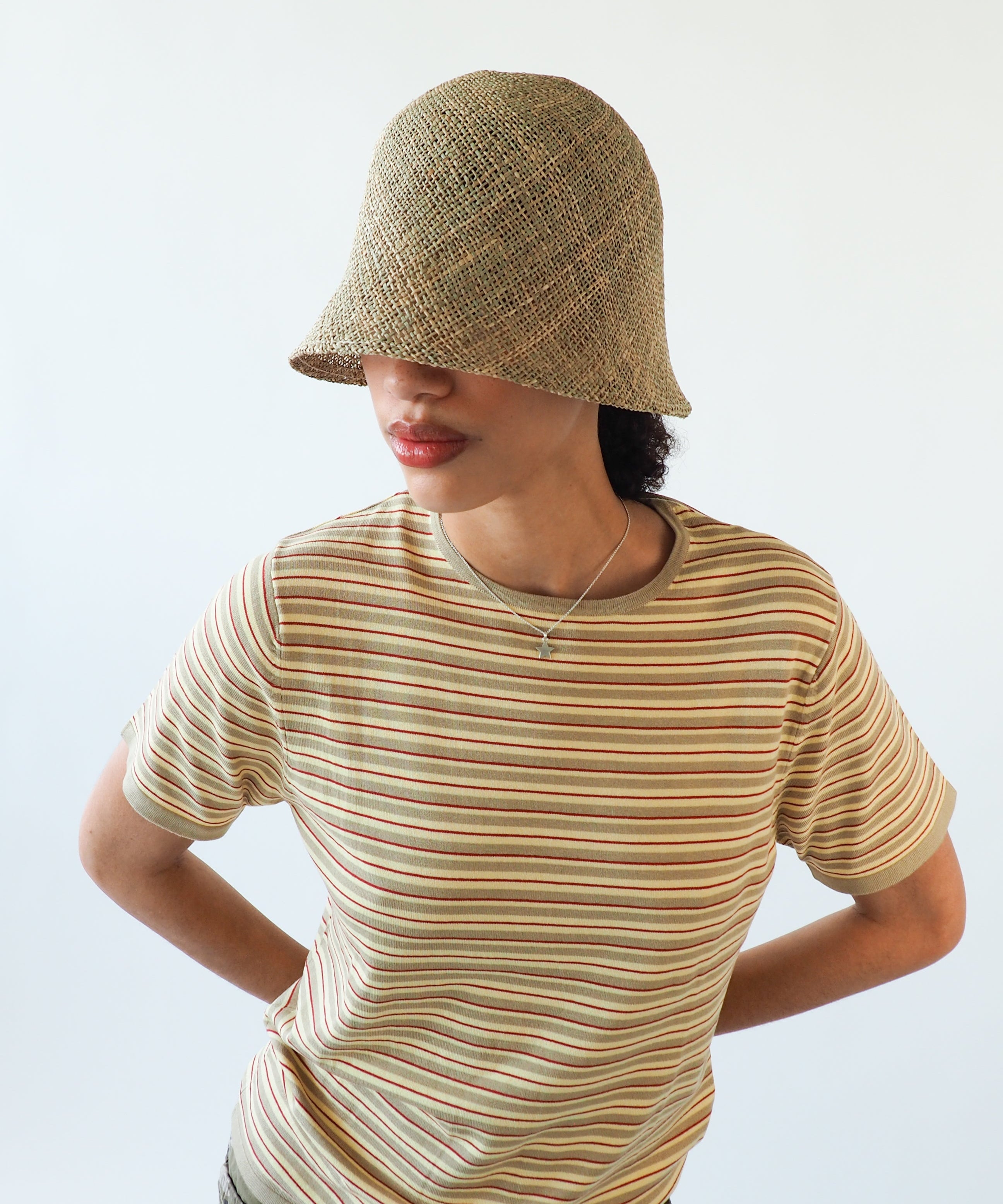Crown Hat in Seagrass - CLYDE