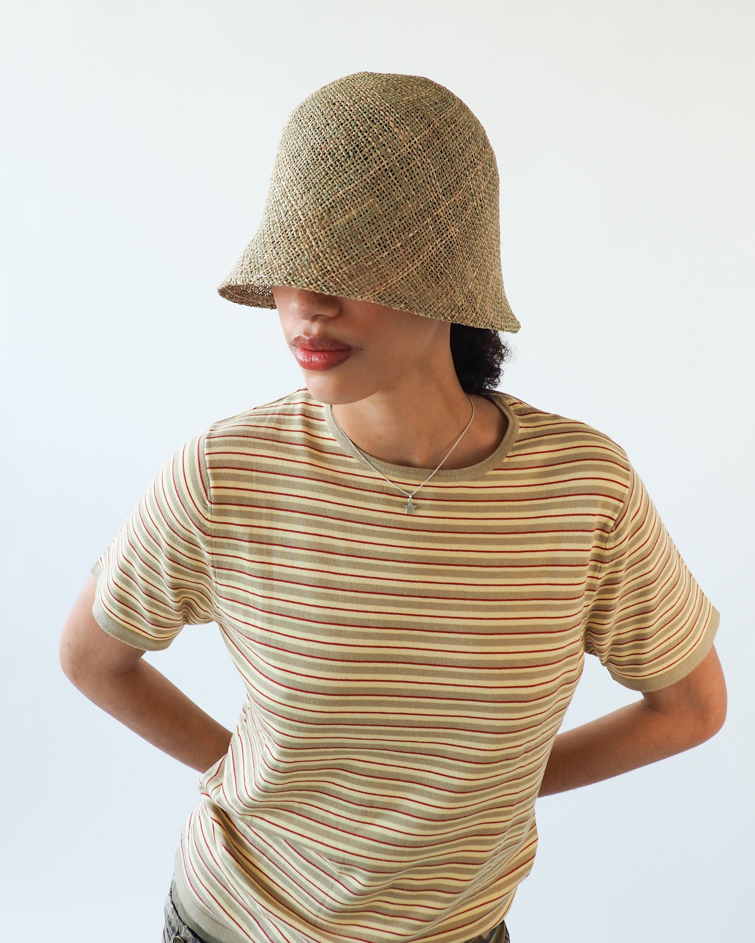 Crown Hat in Seagrass - CLYDE