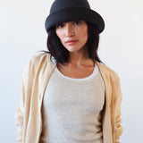 Crown Hat in Deep Grey - CLYDE