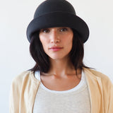 Crown Hat in Deep Grey - CLYDE