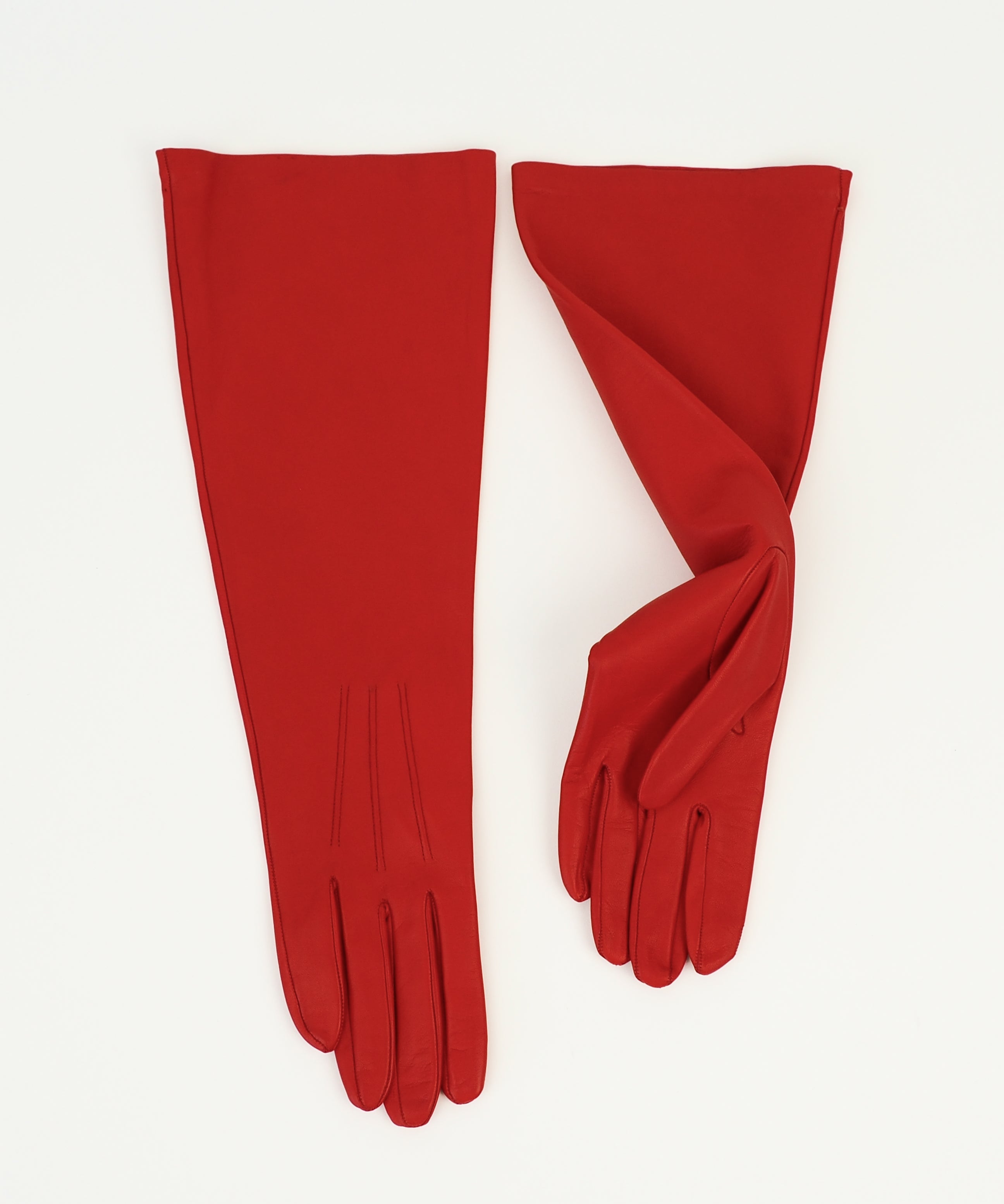 Gauntlet Gloves in Salamander Nappa Lambskin - CLYDE