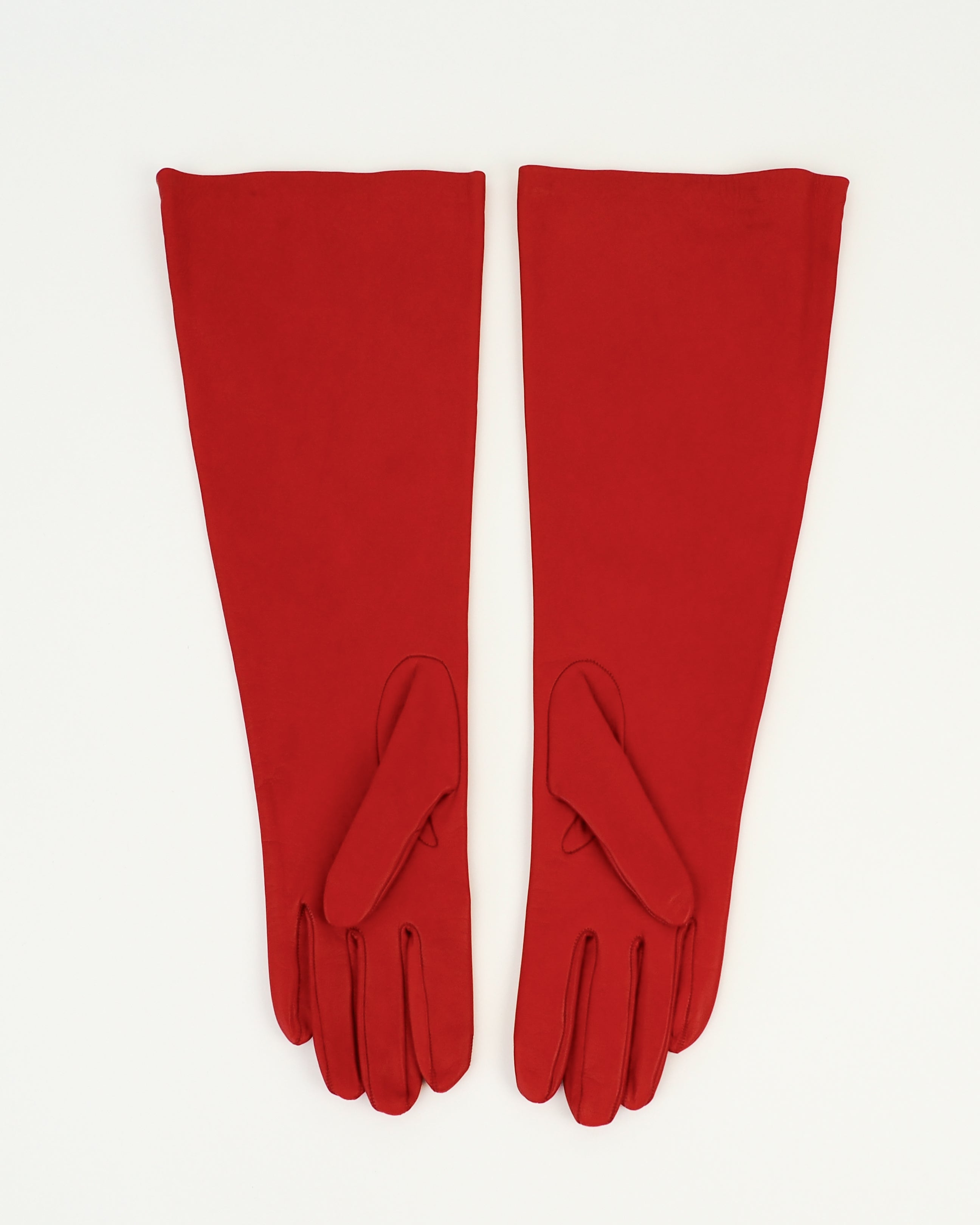 Gauntlet Gloves in Salamander Nappa Lambskin - CLYDE