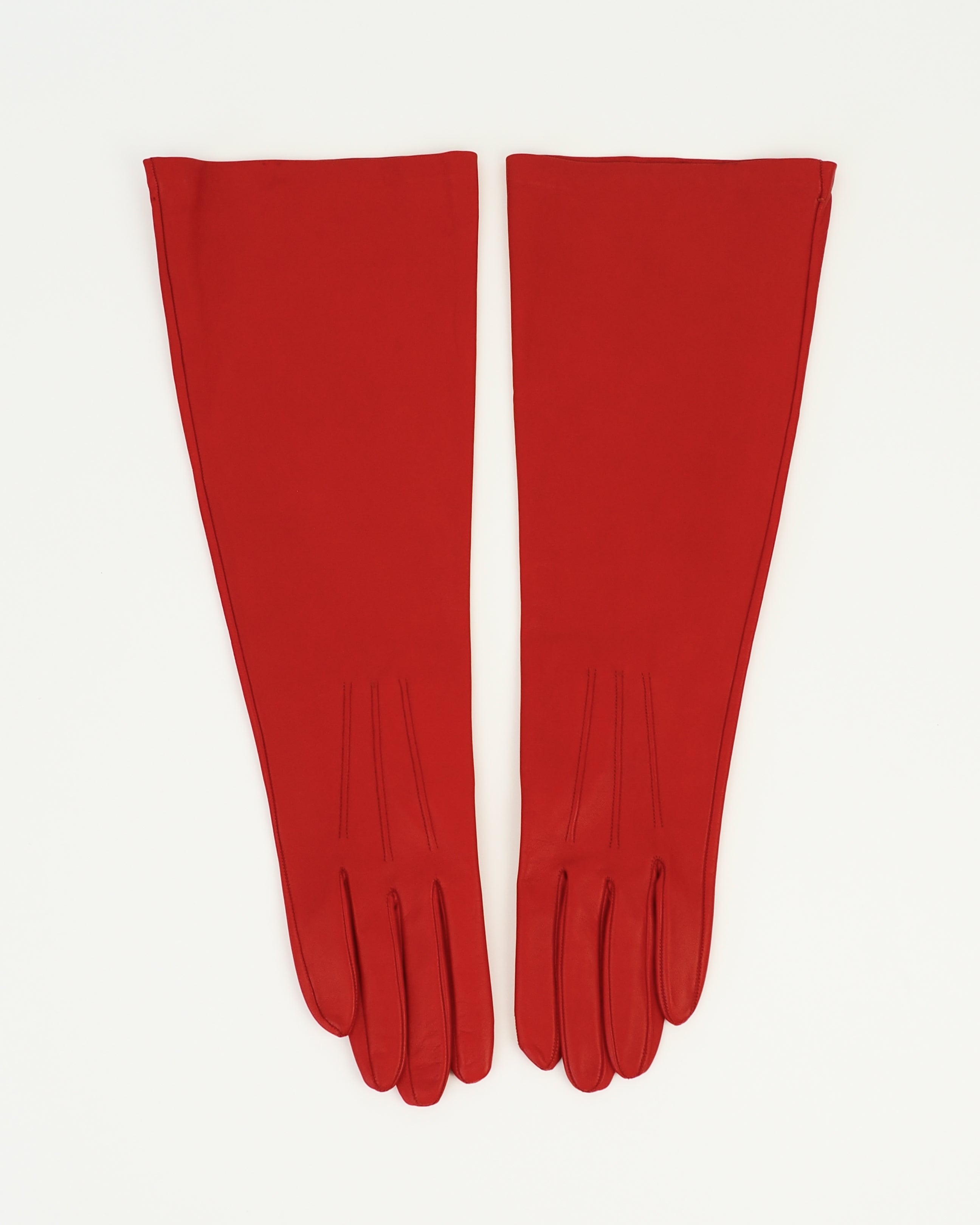 Gauntlet Gloves in Salamander Nappa Lambskin - CLYDE
