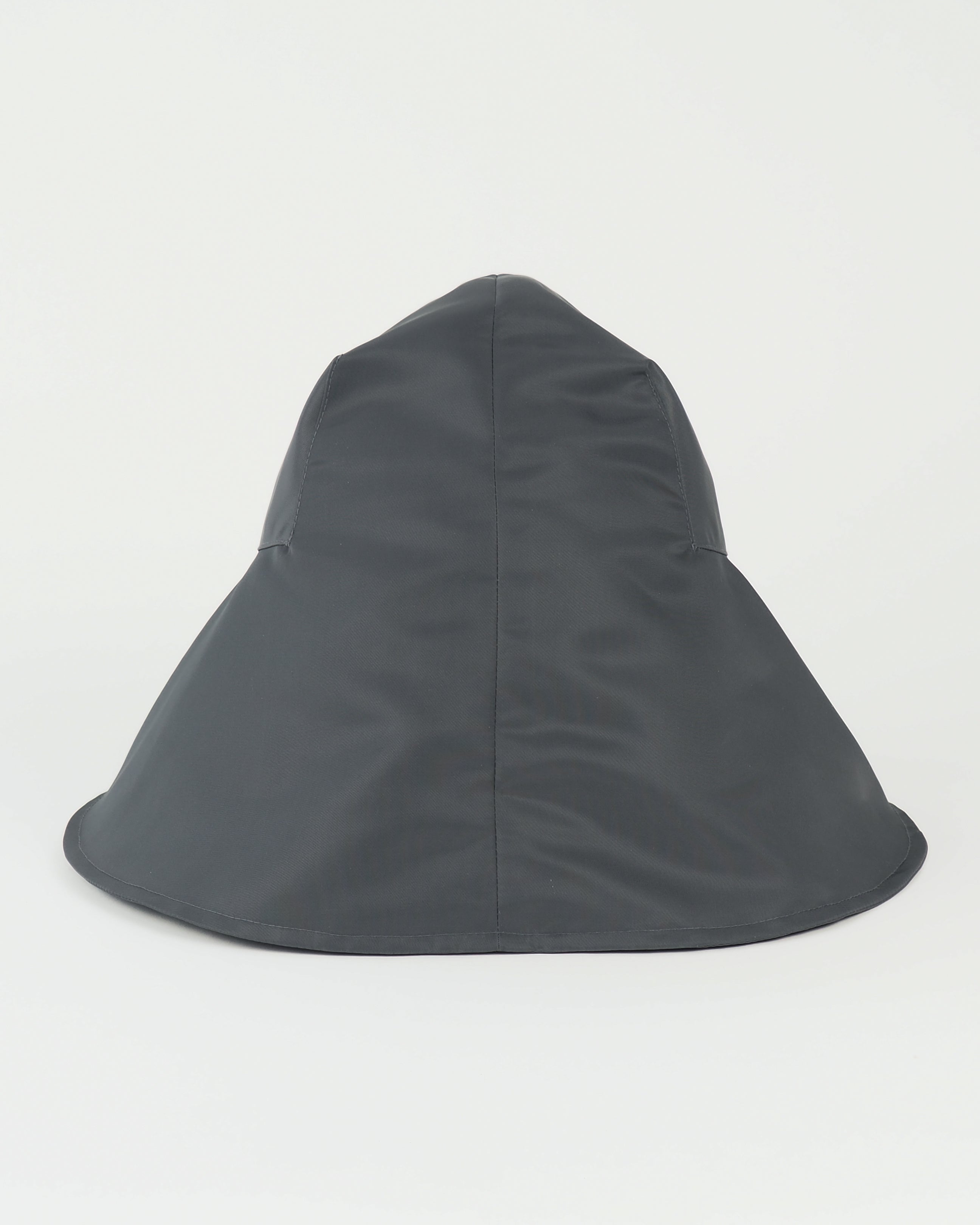 Iona Hat in Grey Flight Satin - CLYDE
