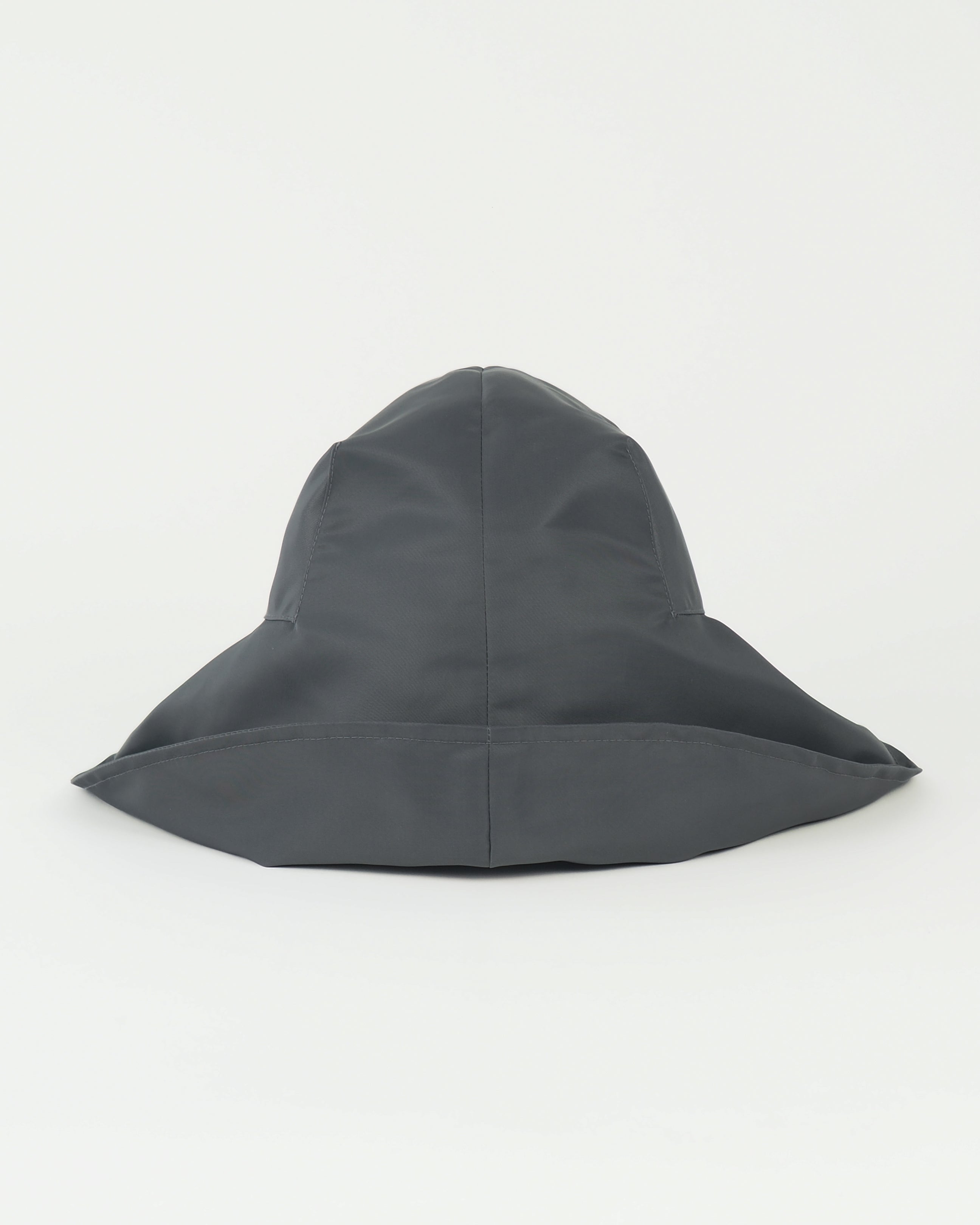 Iona Hat in Grey Flight Satin - CLYDE