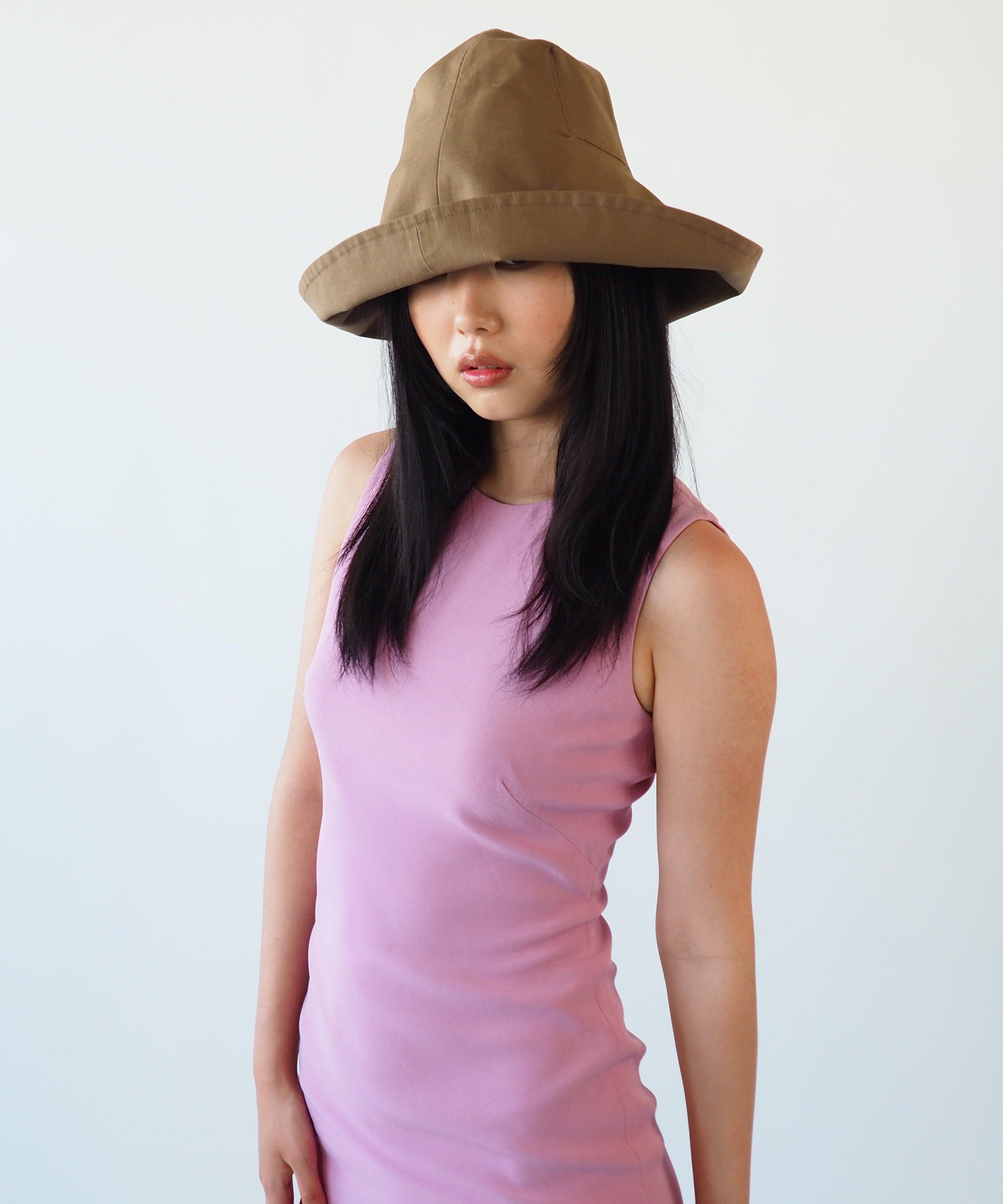 Iona Hat in Caramel Rip Stop - CLYDE