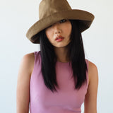 Iona Hat in Caramel Rip Stop - CLYDE