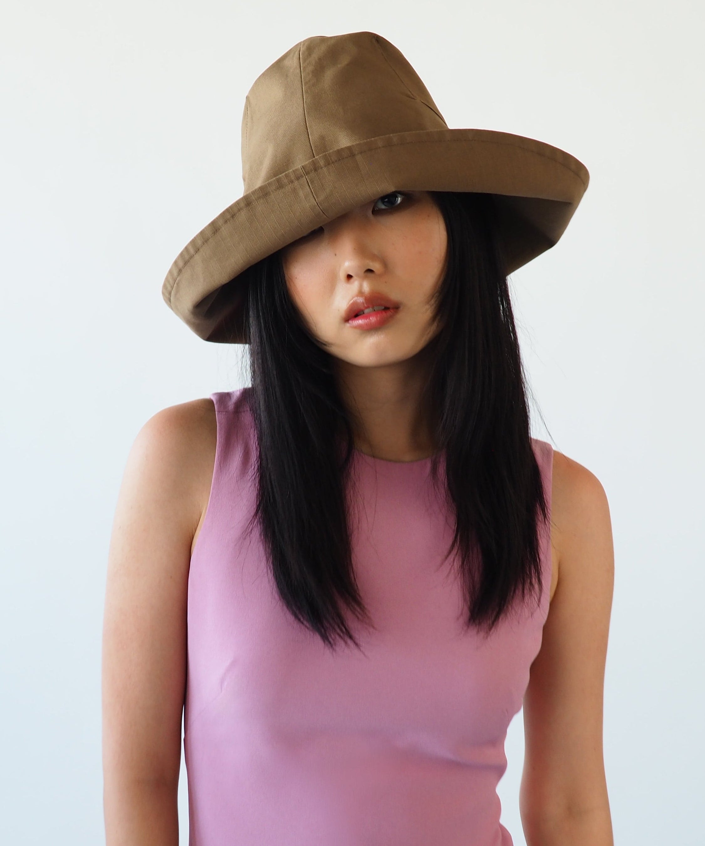 Iona Hat in Caramel Rip Stop - CLYDE