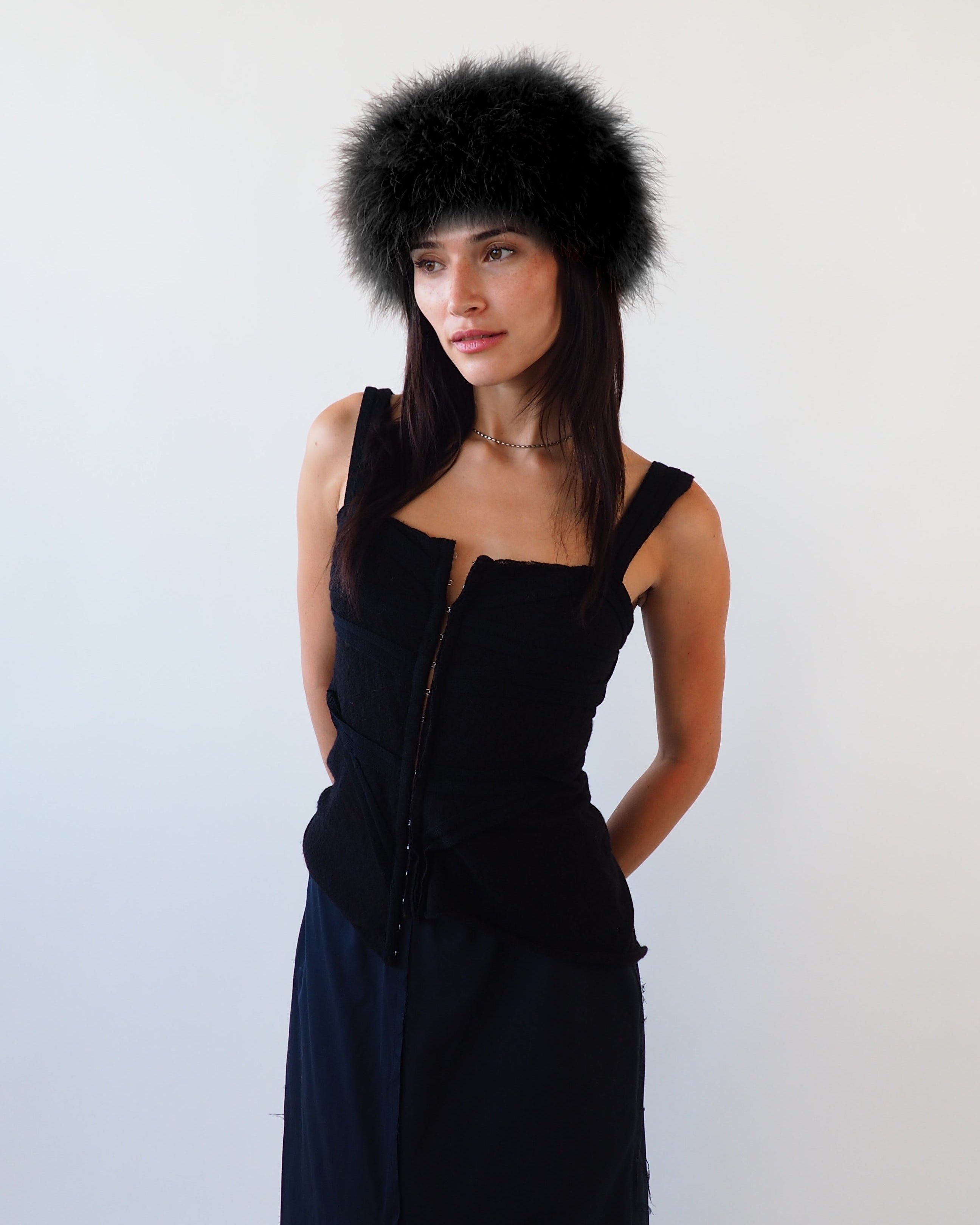 Kim Hat in Black - CLYDE