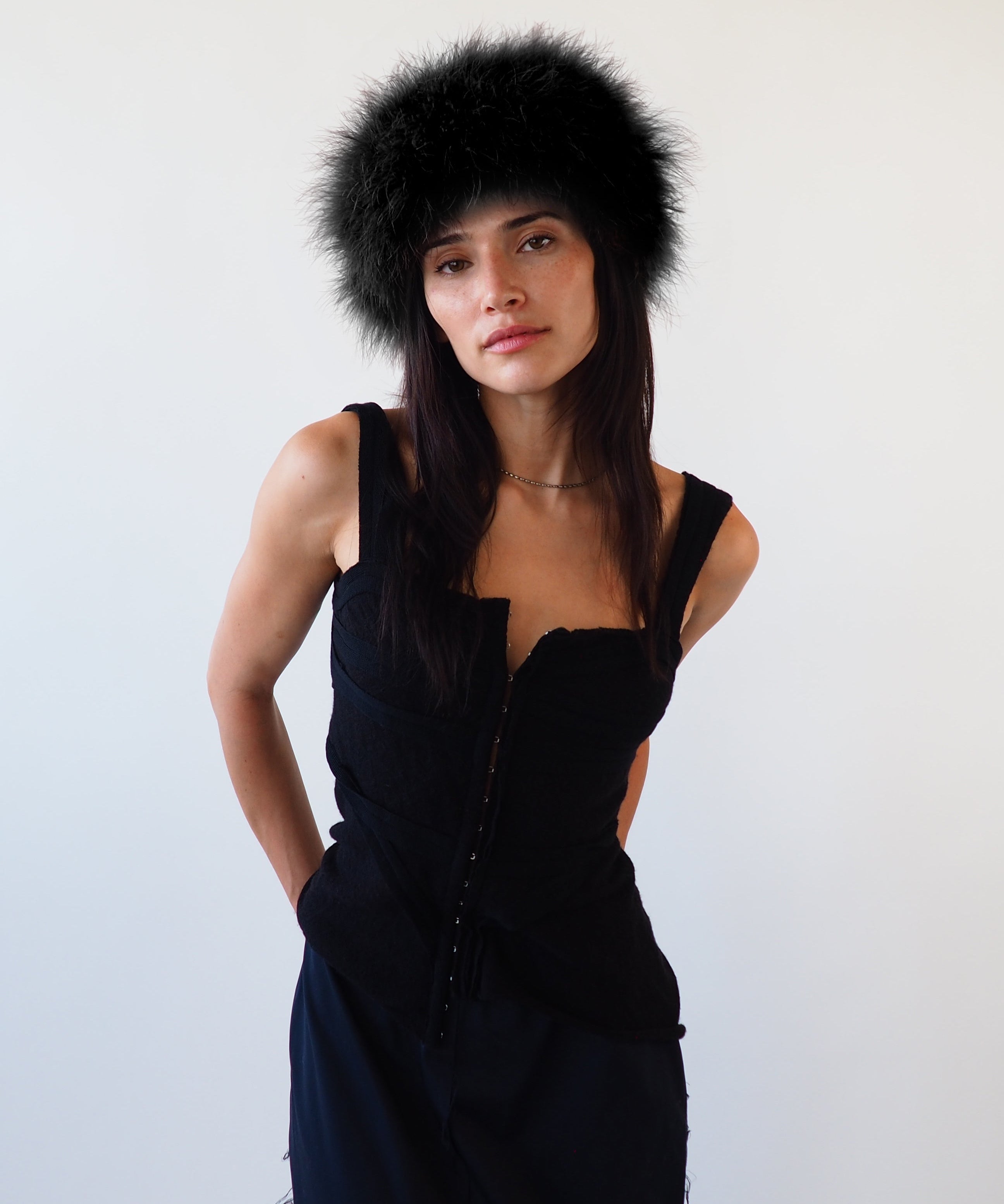 Kim Hat in Black - CLYDE