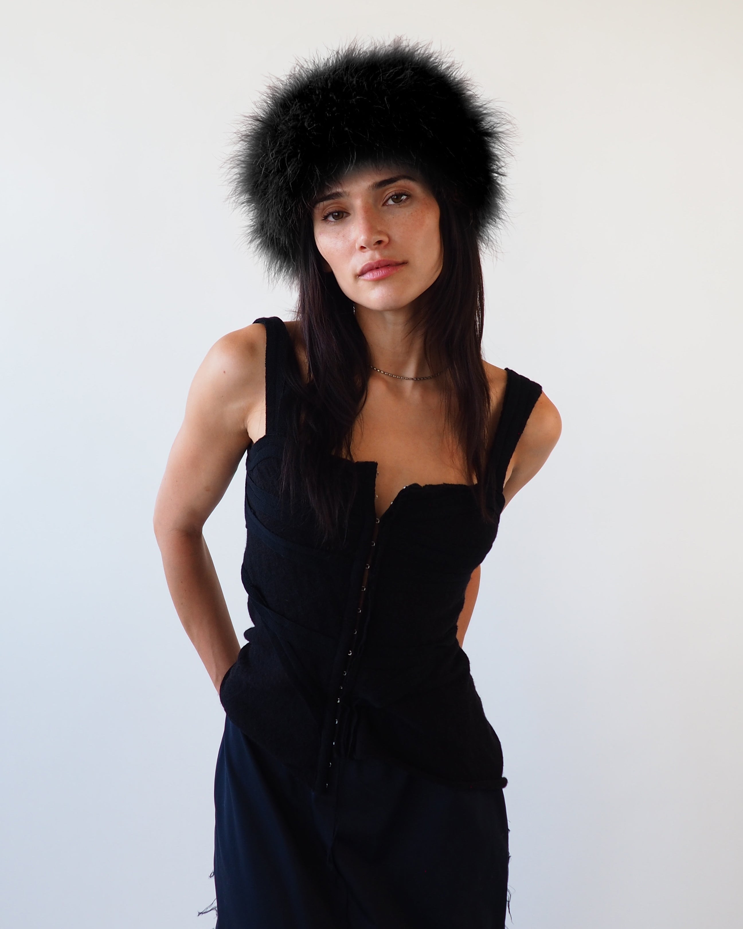 Kim Hat in Black - CLYDE